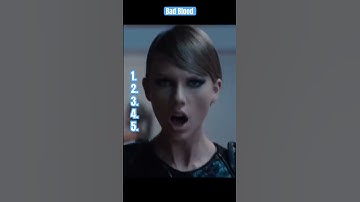Rank the 5 Taylor Swift Songs Without Knowing What’s Next: 1989 Addition #shorts
