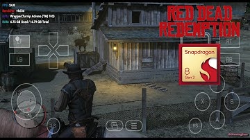 Winlator Bionic Ludashi 2.7.2 - Gameplay Red Dead Redemption (HD) (Windows-emulator) Android