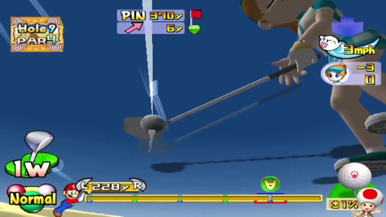 Mario Golf: Toadstool Tour Sands Classic Ella Season 4 Free Cam