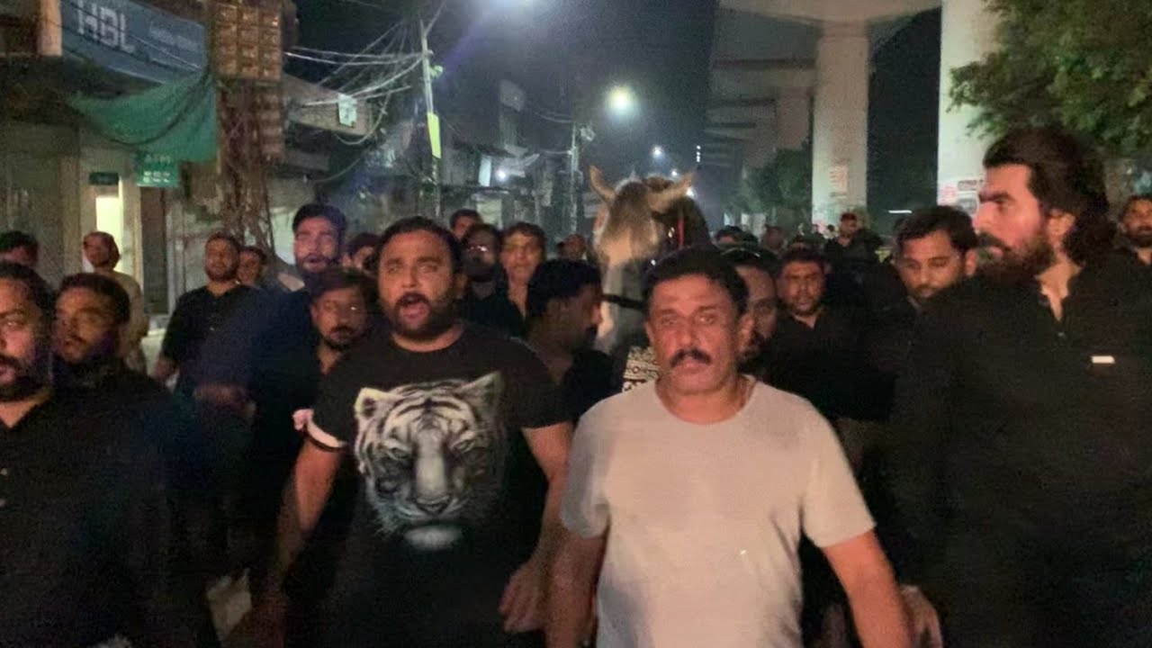 9 Muharram nikalson Road Ashal Badshah  Matwali zahid Shah