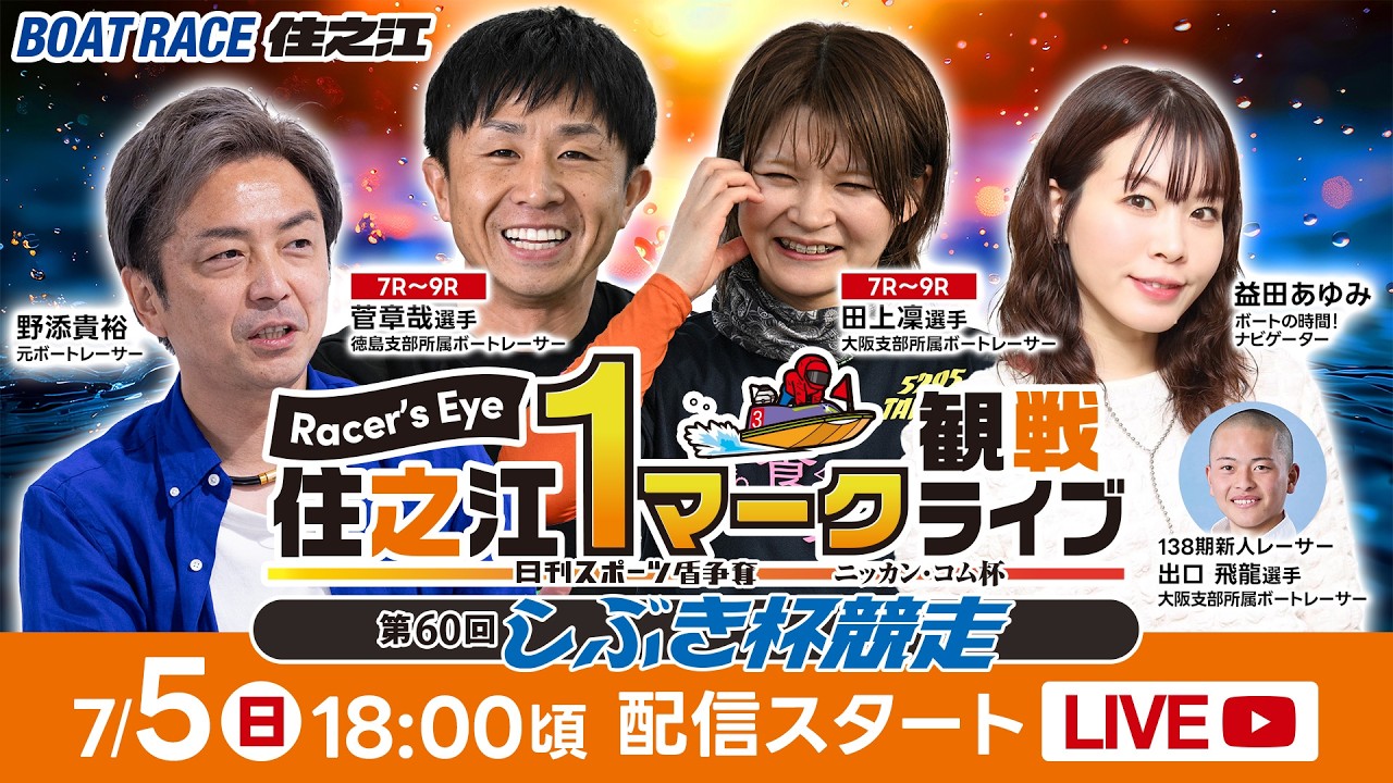 Racer's Eye 住之江1マーク観戦ライブ - YouTube Racer's Eye 住之江1マーク観戦ライブ - YouTube