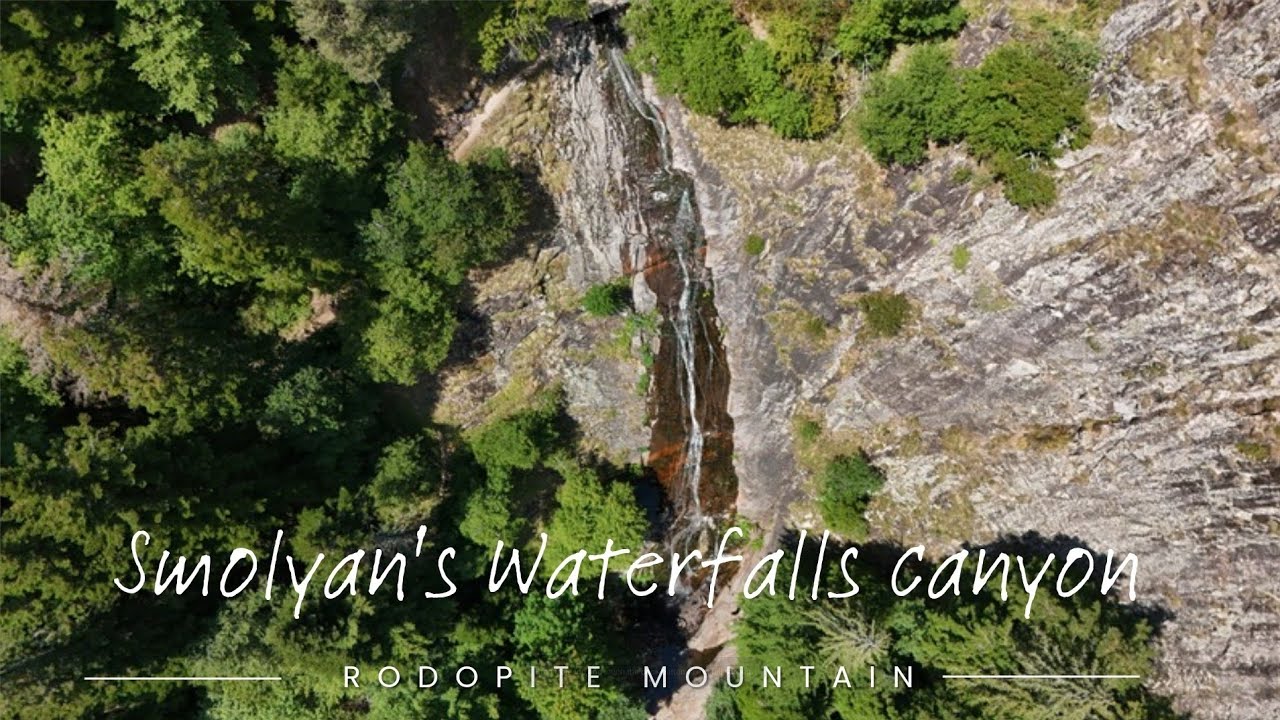 Smolyan's Waterfalls canyon from Eagle view
