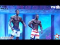 Men's Physique FInals Arnold Classic Pro 2018