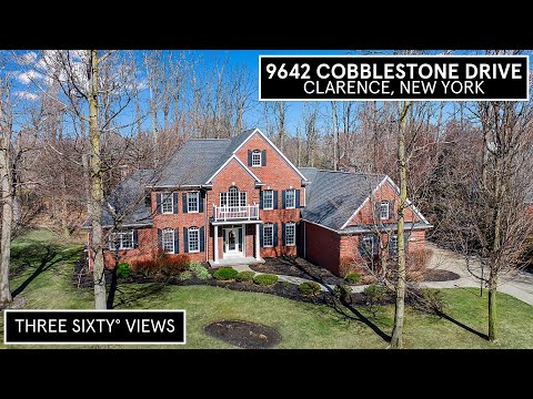 9642 Cobblestone Dr, Clarence, NY home video tour