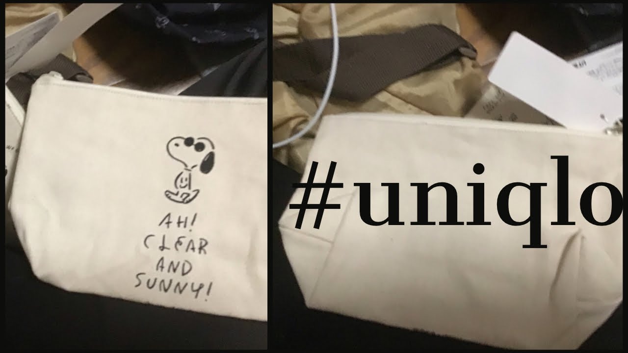 ユニクロ長場優コラボスヌーピーポーチセットです Uniqlo Yu Nagaba Collaboration Snoopy Pouch Set Youtube ユニクロ長場優コラボスヌーピーポーチセットです Uniqlo Yu Nagaba Collaboration Snoopy Pouch Set Youtube