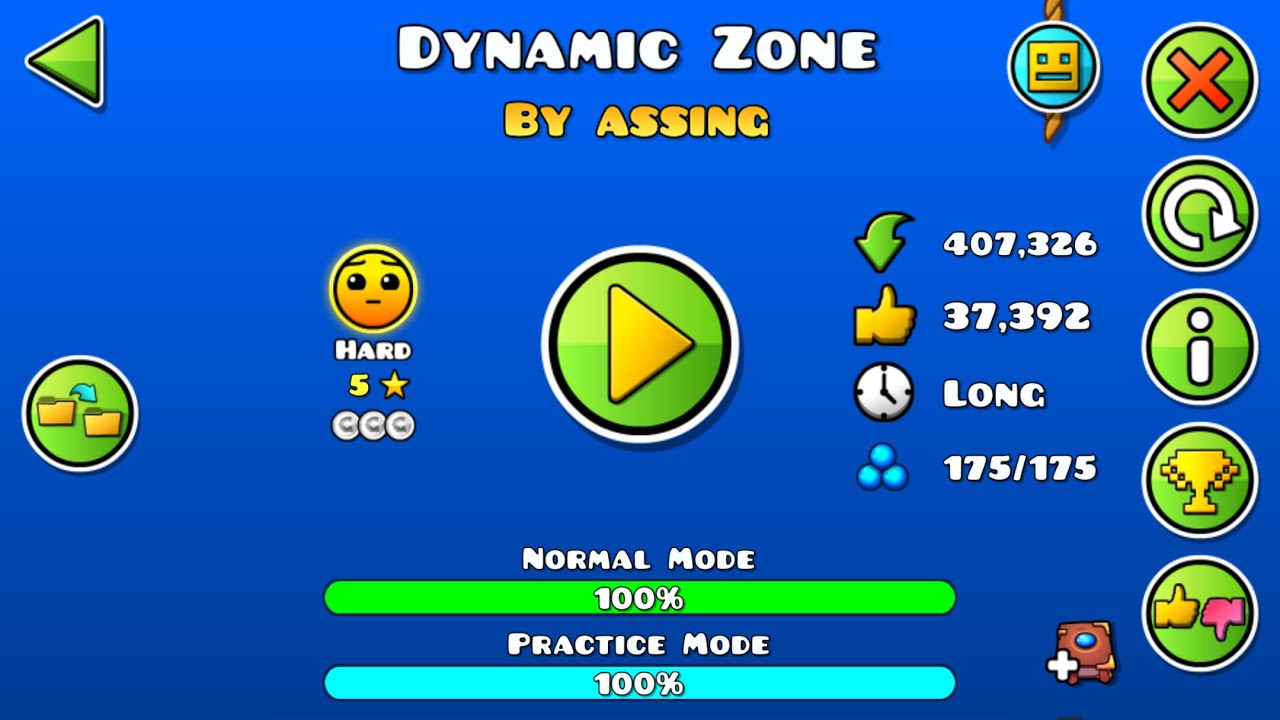 Dynamic Zone By Assing | Geometry Dash Daily For 02/03/25 - YouTube