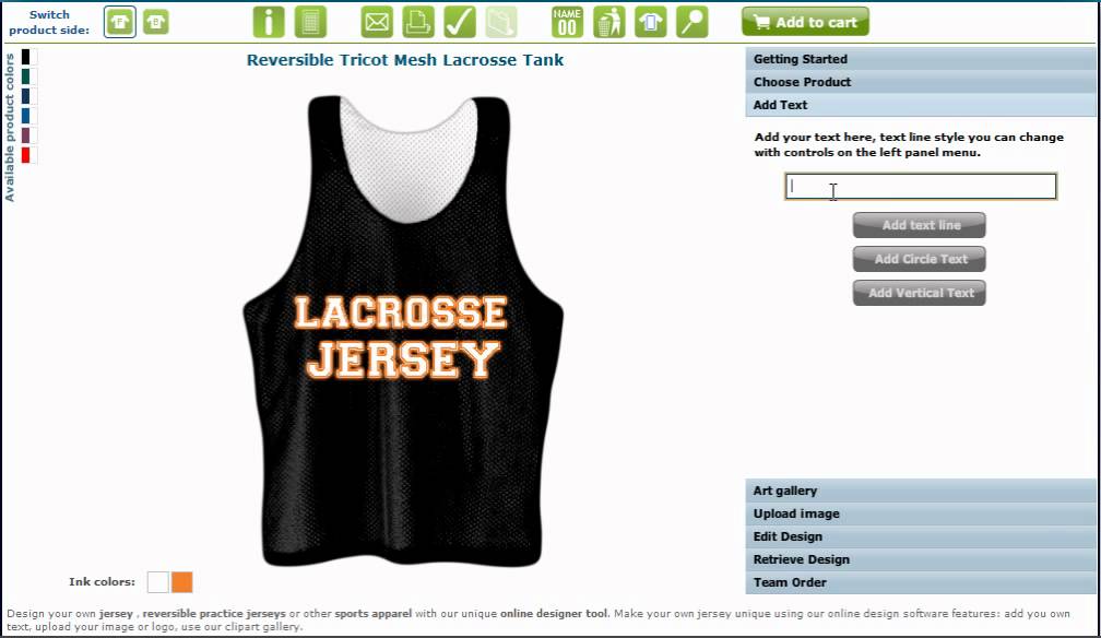 Custom Practice Jerseys, Custom Jerseys, Make Your Own Practice Jersey