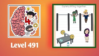 Brain Test 4 Level 491 Solution Walkthrough