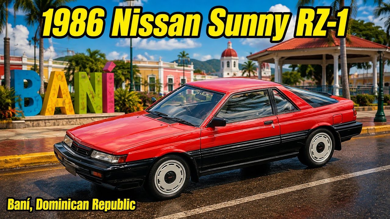 1986 Nissan Sunny RZ-1 Turbo Type B resin by Hi Story - YouTube