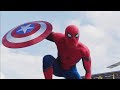 Spider Man Entry (Hindi) | Captain America: Civil War in Hindi | 4K Clips in Hindi | Moviez Planet