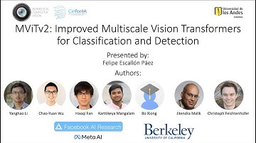 MViTv2: Improved Multiscale Vision Transformers for Classification and Detection