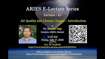 ARIES E-lecture Series Lecture-21, By Dr Manish Naja