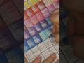 switching Faber-Castell Polychromos 120 set #colorpencil #pastelky #swatches #review #fabercastell