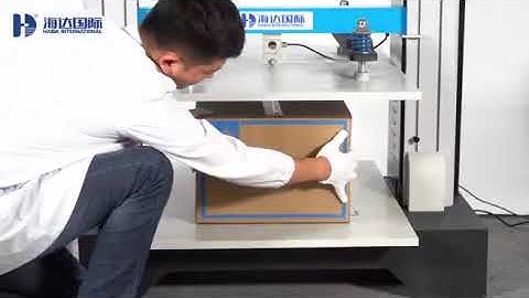 Box Compression Tester Computer Servo Motor- KBMC