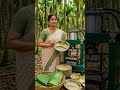 गांव की महिला ने बना दी कमाल की मशीन! 🌿...|...#SupariLeafPlate #ArecaLeafPlate #CompartmentPlate