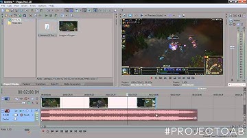 How to delete audio from video in Sony Vegas