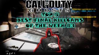 COD GHOSTS - TOP 5 BEST FINAL KILLCAMS OF THE WEEK #3 Net Worth