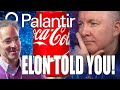 Pltr stock  why is palantir down  elon told you  martyn lucas investor martynlucasinvestorextra