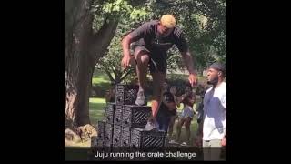 JuJu Smith-Schuster stupidly does Milk Crate challenge right before 2021 NFL season starts