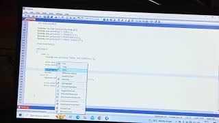 MENU DRIVEN SWITCH CASE IN JAVA AND COMPILER DESIGN