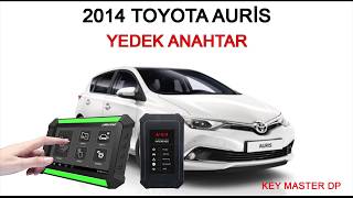 Toyota 2014 Auris H Chip Yedek Amahtar - Key Master Dp