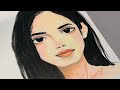 Painting and Blending with Acrylic Marker #enmy #guangna