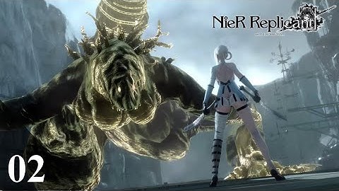 Nier Replicant Route A 100% Walkthrough Part 02: The Aerie and Seafront