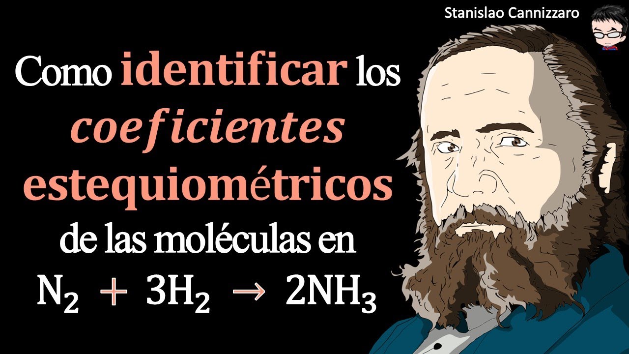 Como 𝐢𝐝𝐞𝐧𝐭𝐢𝐟𝐢𝐜𝐚𝐫 los 𝒄𝒐𝒆𝒇𝒊𝒄𝒊𝒆𝒏𝒕𝒆𝒔 𝐞𝐬𝐭𝐞𝐪𝐮𝐢𝐨𝐦é𝐭𝐫𝐢𝐜𝐨𝐬 de las moléculas en