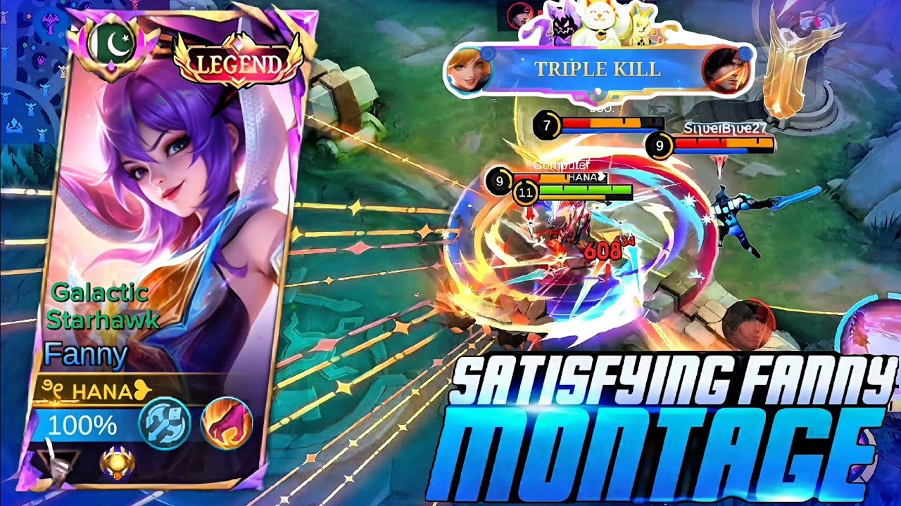FANNY LEGEND SKIN FREESTYE MONTAGE 🔥 | AGRESSIVE MONTAGE 2026🔥🔥| MLBB 