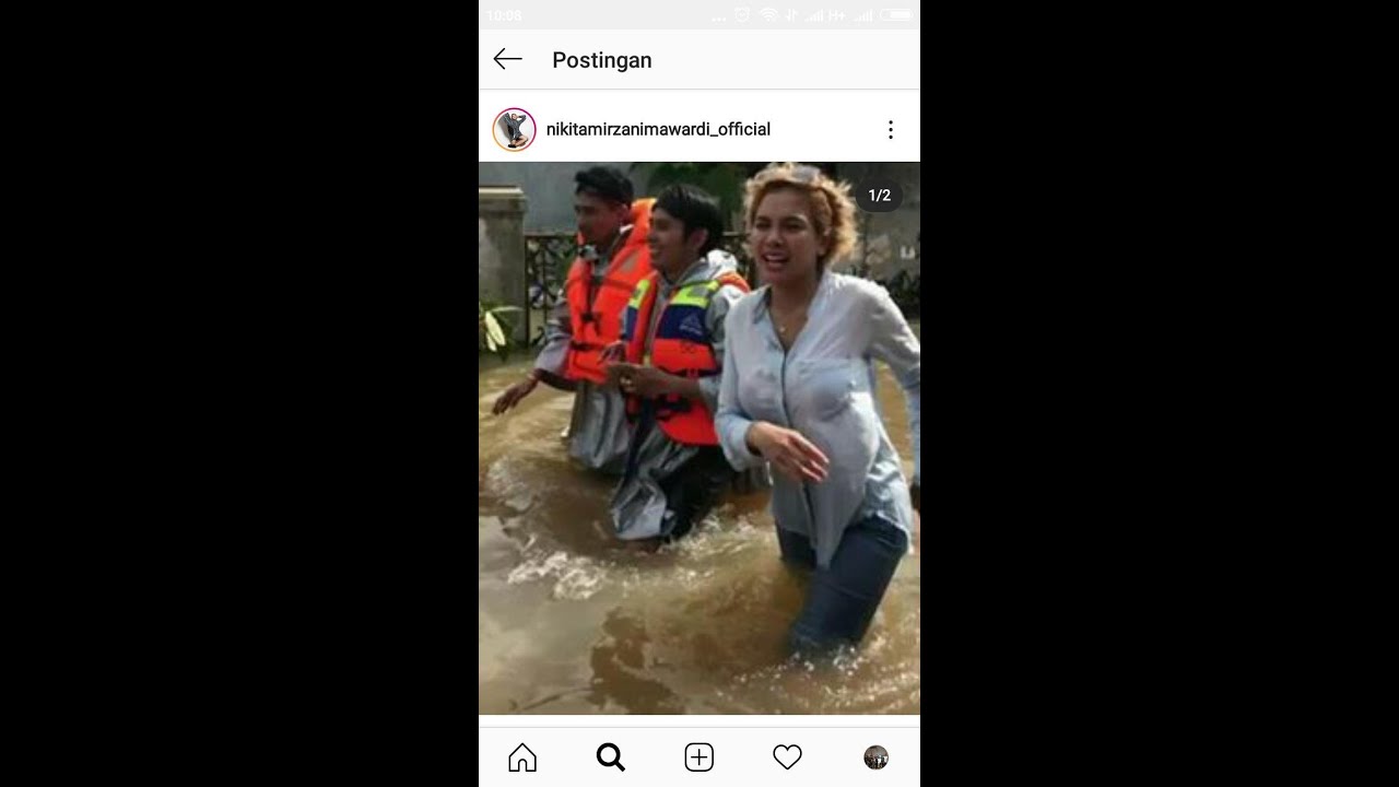 Apa Respon Nikita  Mirzani  artis lainnya dalam banjir  2022 