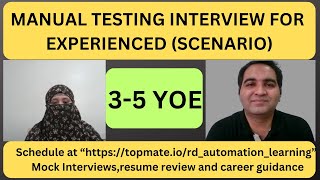 Manual Testing Interview Questions and Answers| Testing Interview Questions | RD Automation Learning