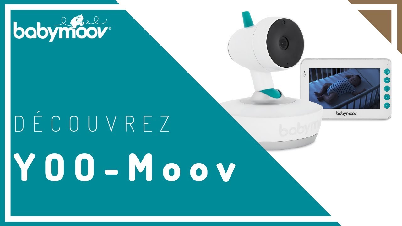 Babyphone vidéo caméra bébé YOO-Moov 360°C I #Babymoov 