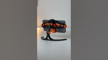 3D printed mechanical quick-grab/release phone stand by ​⁠@ThisIs3DPrinted ⚙#3dprinting #craft