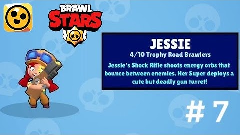 Brawl Stars - Gameplay part 7 Jessie (İOS , Android)