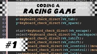 Programming a Racing Game (Time Lapse) - Part 1