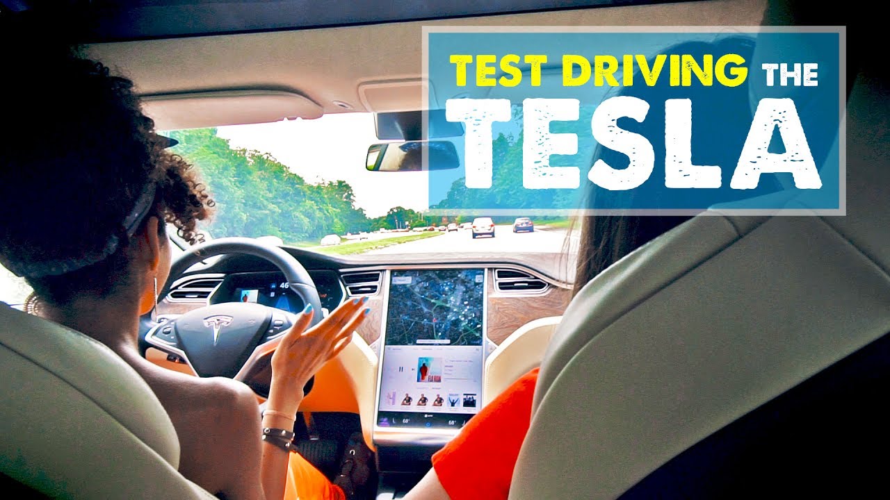 TESLA MODEL S TEST DRIVE! My 5 Favorite Features - YouTube