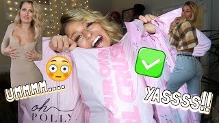 OKAY WOW THIS WAS GOOOD!! HUGE TRY ON HAUL | INTHESTYLE, PLT & OH POLLY!! screenshot 3