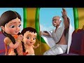 Gandhiji Ke Teen Bandar   Gandhi Jayanti Song  Hindi Rhymes for Children  Infobells