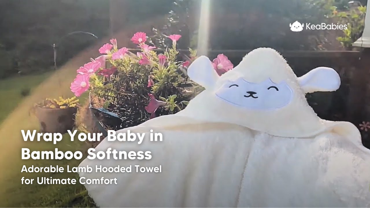 lamb hooded towel