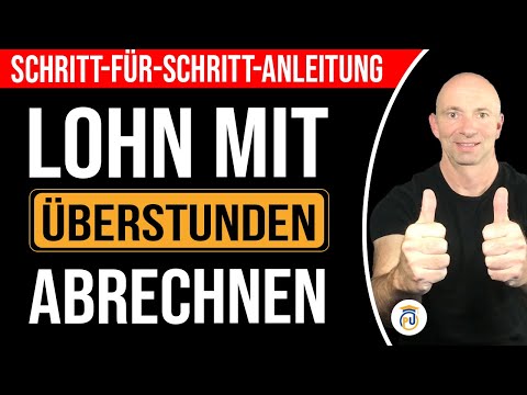 Lohnabrechnung mit Überstunden