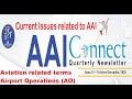 Current Affairs ( Lec 1) related to AAI  | Airport Operations | Aviation related Terms | JE ATC AO |