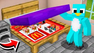 I Built a SECRET MCDONALDS in My House in Minecraft by Milo and Chip 441,821 views 12 days ago 47 minutes