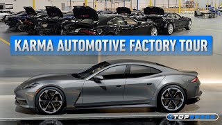 KARMA Automotive - Marques McCammon Takes TopSpeed On An In Depth SoCal Factory Walkaround