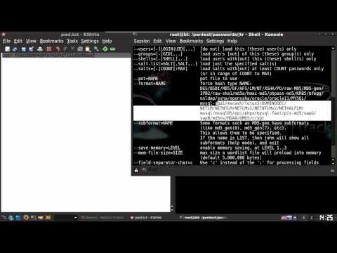 Tutorial: Hash Cracking Part 2 (with John The Ripp...