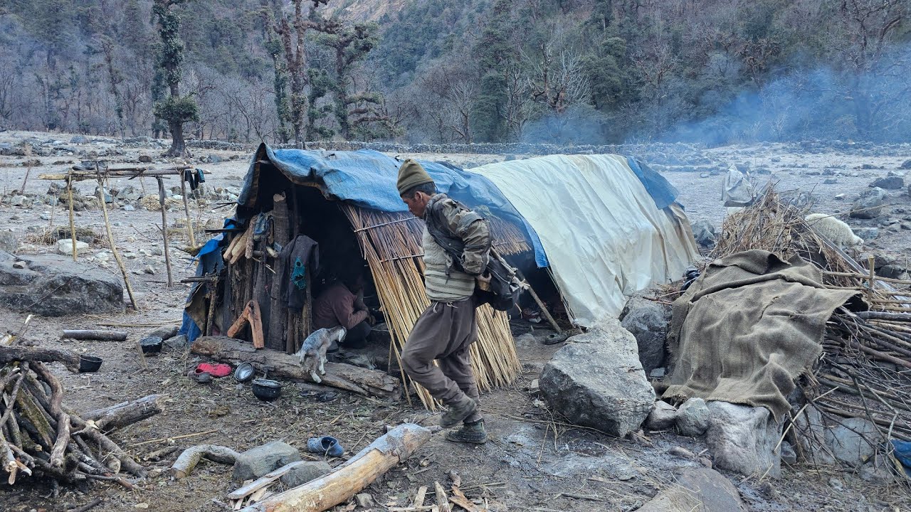 Surviving Nepal's Brutal Winter | The Harsh Reality of Mountain Villages ❄️ | Rural Life In Nepal |