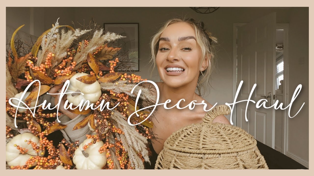 AUTUMN HOME HAUL Cosy fall home decor 2022 🍂 YouTube