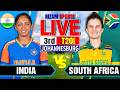 🔴Live:  India vs South Africa | IND vs SA | 3rd T20I | Live Cricket Score &amp; Commentary