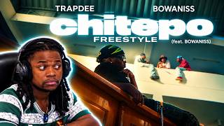 Trapdee - CHITEPOFREESTYLE (feat. Bowaniss) (Reaction Video)