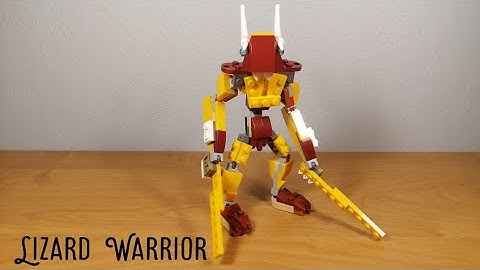 Lego 31112 alternate build Lizard Warrior