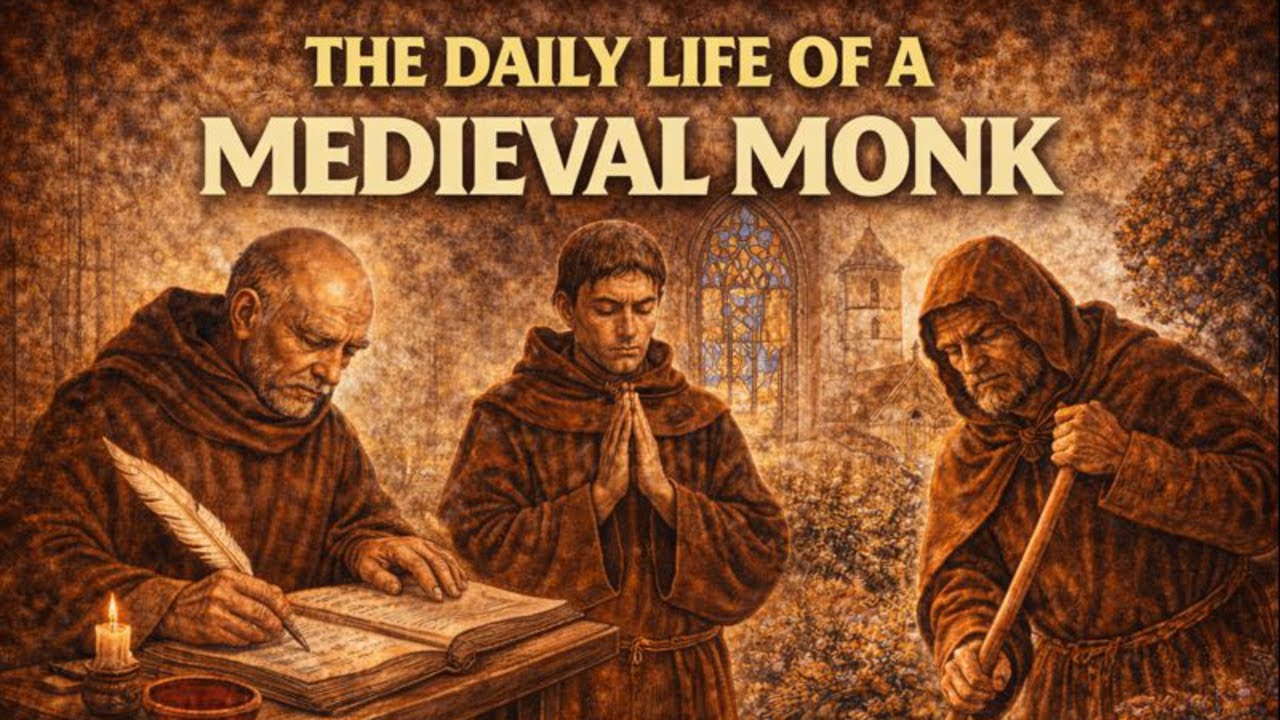Munk Daily The Daily Life of a Medieval Monk - YouTube
